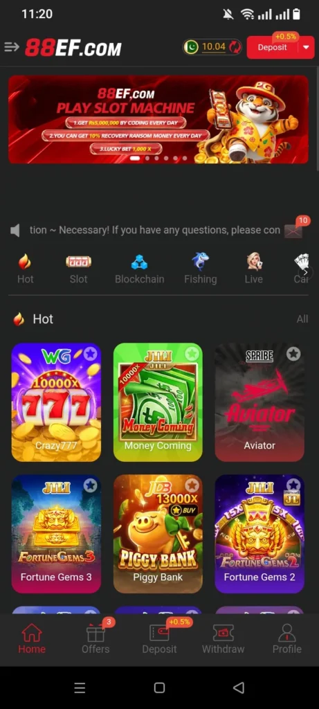 88EF Game APK Spribe