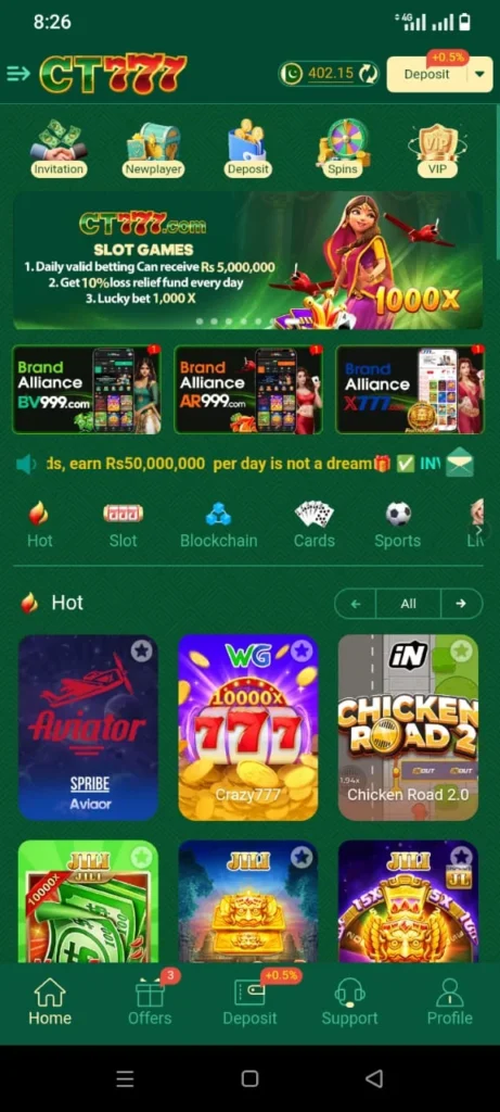 CT777 Game APK Spribe