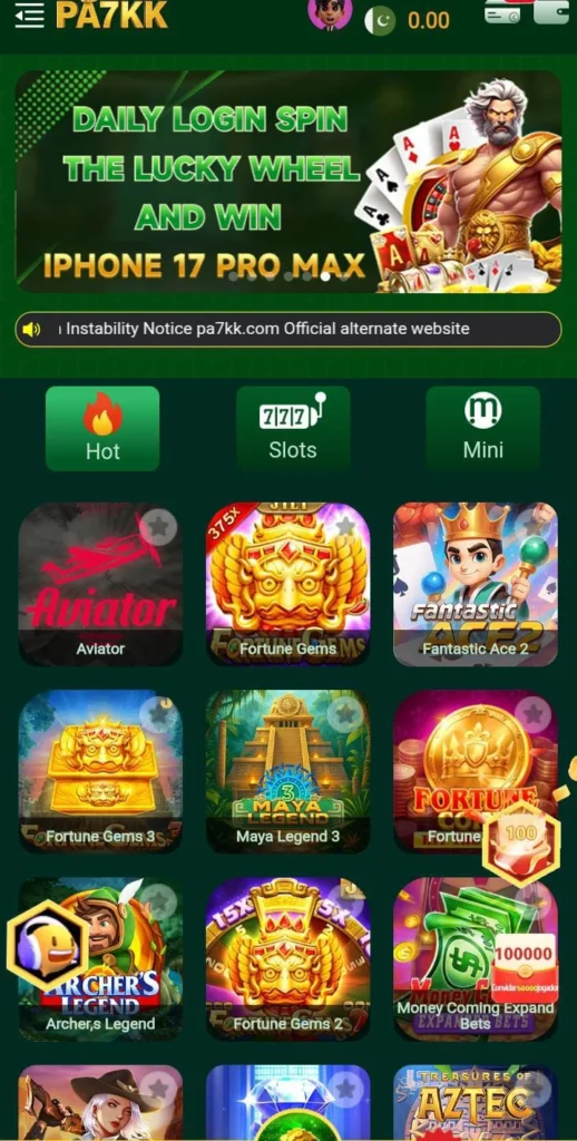 Pa7kk Game apkspribe.com