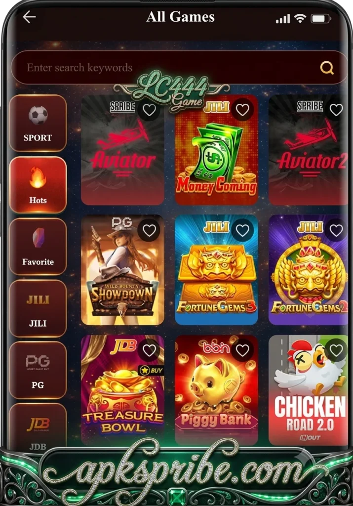 LC444 Game Login 